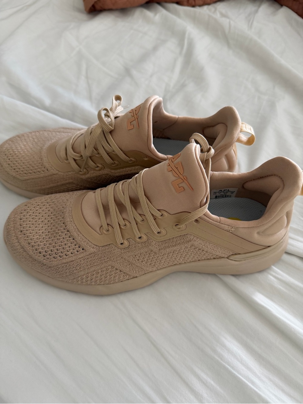 APL Women's Beige Knit Runner Sneakers